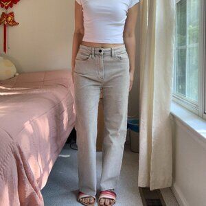 The Blake High Rise Wide Leg Crop Jeans